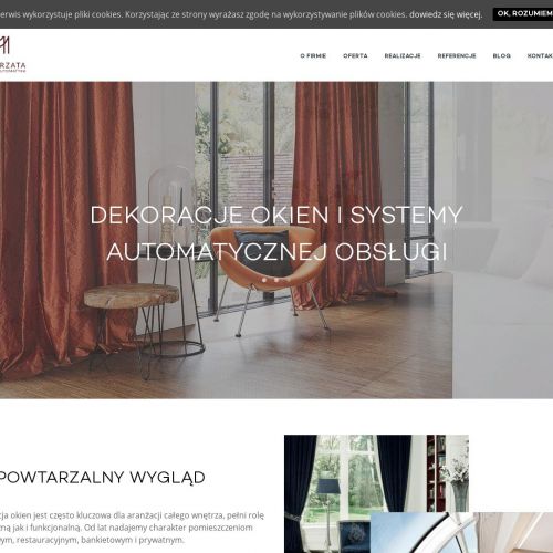 Poznań - systemy zasłon do hoteli