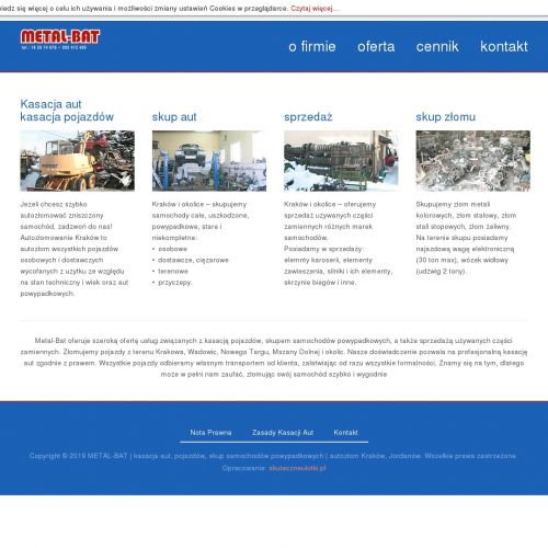 Skup pojazdów ciężarowych - Myślenice