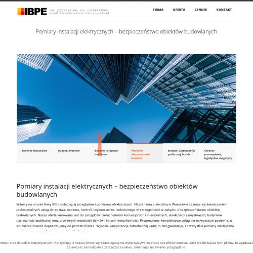 Przegląd oświetlenia ewakuacyjnego