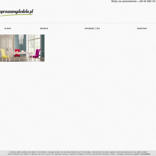 Stoły z buku na zamówienie w Warszawie