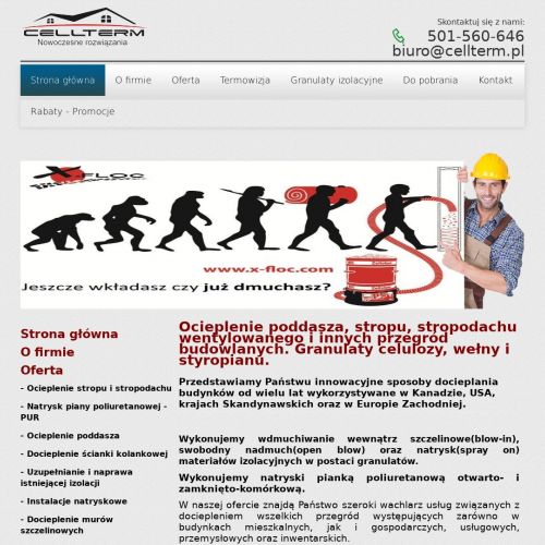 Termowizyjna kontrola budynku