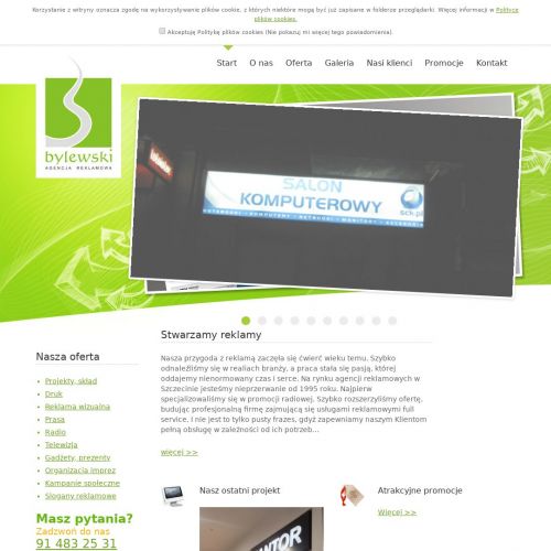 Litery przestrzenne w Szczecinie