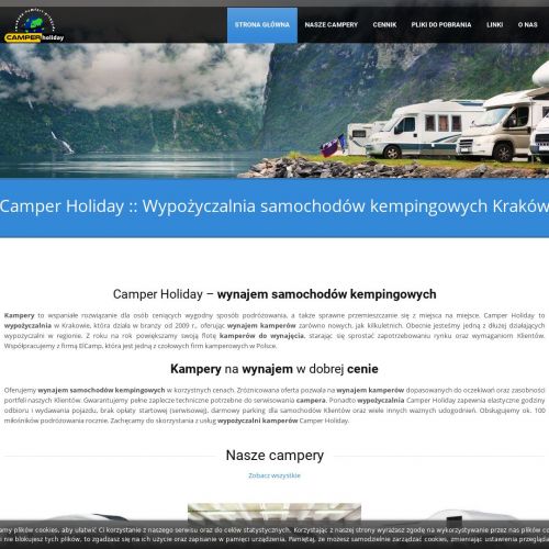 Kamper wynajem w Krakowie