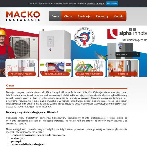 Usługi instalacyjne - Luboń