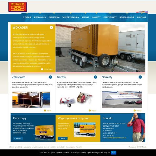 Wypożyczalnia przyczep Warszawa