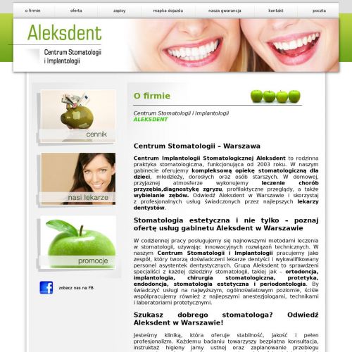 Warszawa - cena aparatu ortodontycznego