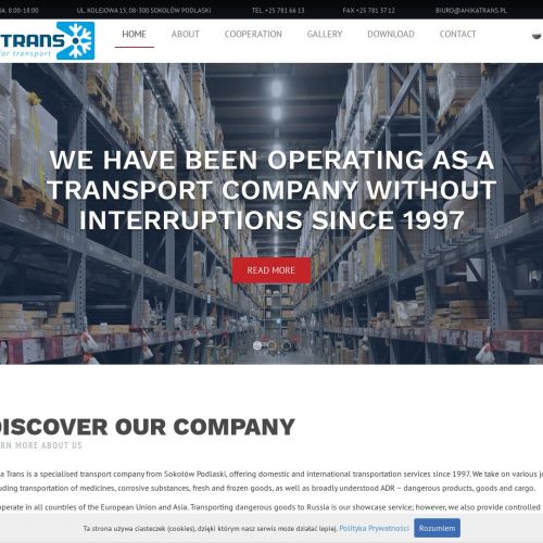 Transport leków - Sokołów Podlaski