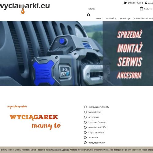 Wyciągarka samochodowa przenośna