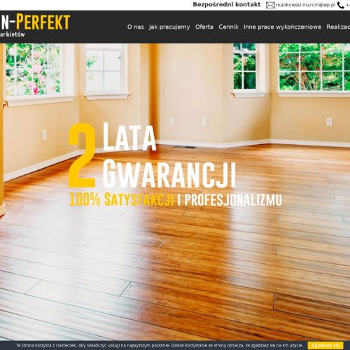 Bezpyłowe cyklinowanie - Warszawa