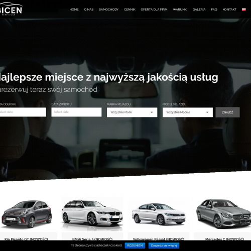 Wynajem samochodu na dobę w Piastowie