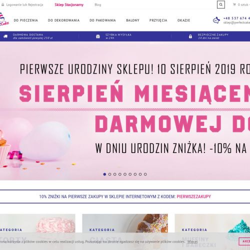 Balony cyfry w Warszawie