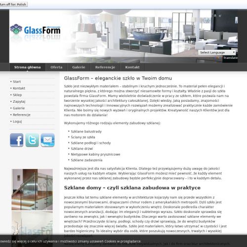 Katowice - zabudowa całoszklana