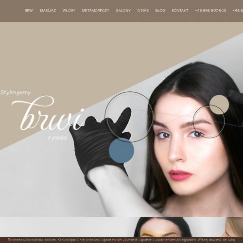 Stylizacja brwi dla mężczyzn - łomianki