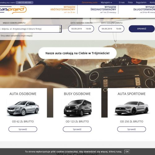 Wynajem samochodów dla firm - Gdańsk