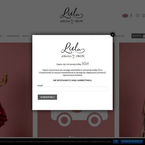 Krótka sukienka od projektanta