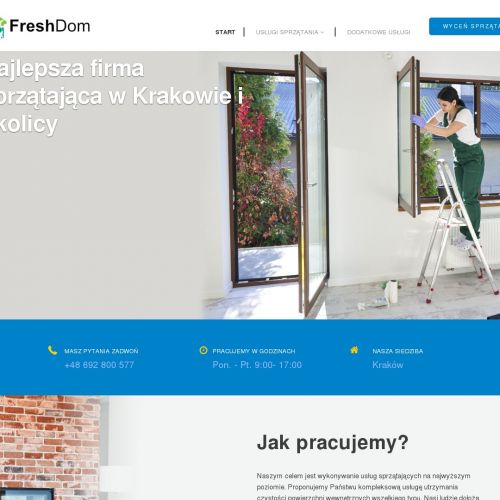 Kraków - firma sprzątająca mieszkania