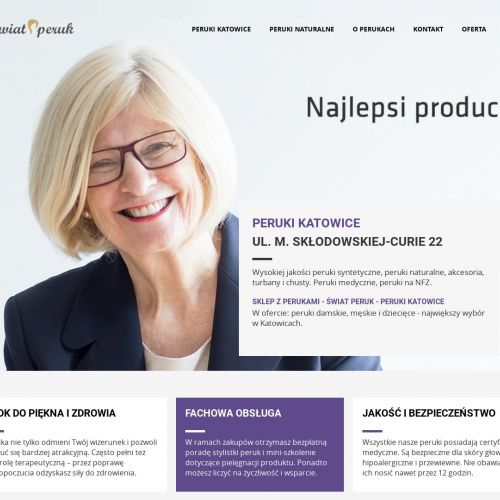 Peruki syntetyczne - Katowice