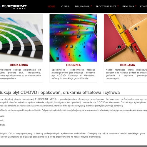 Tłoczenie cd Warszawa