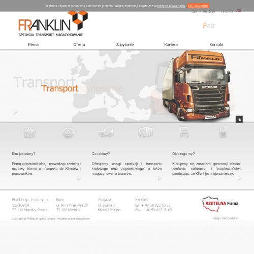 Firma logistyczna - Zielona Góra