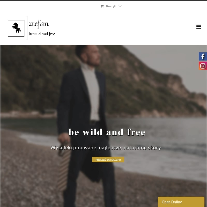 Torba ze skóry koziej