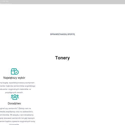 Bielsko-biała - tusz do drukarki