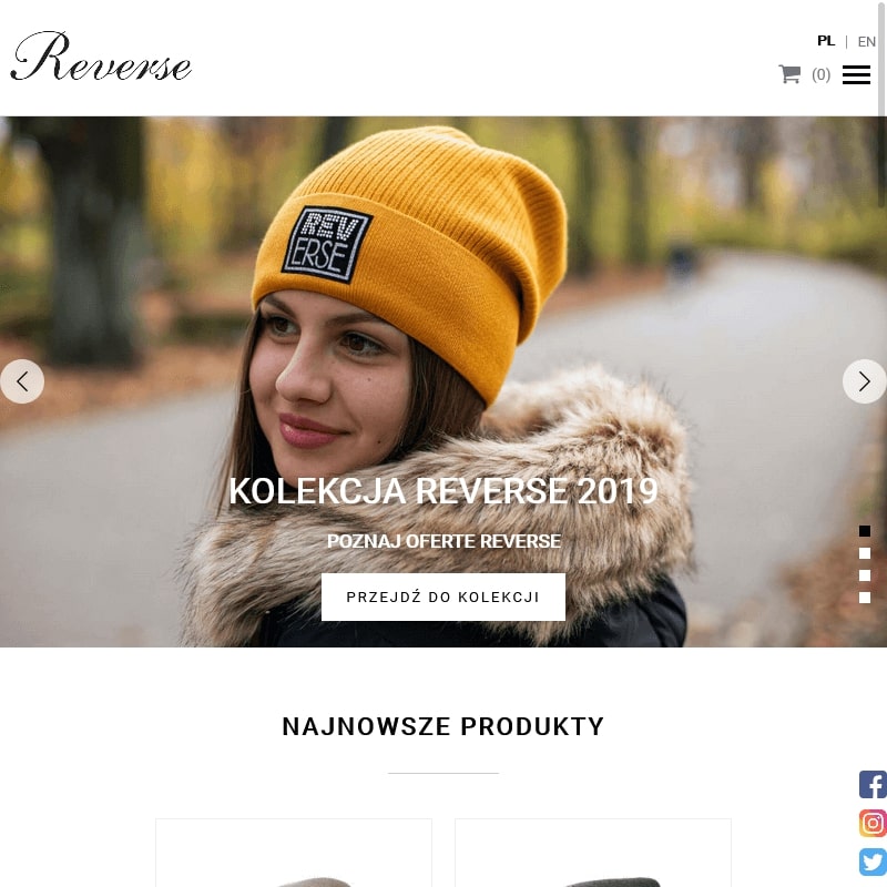 Czapka zimowa kobieca w Łodzi