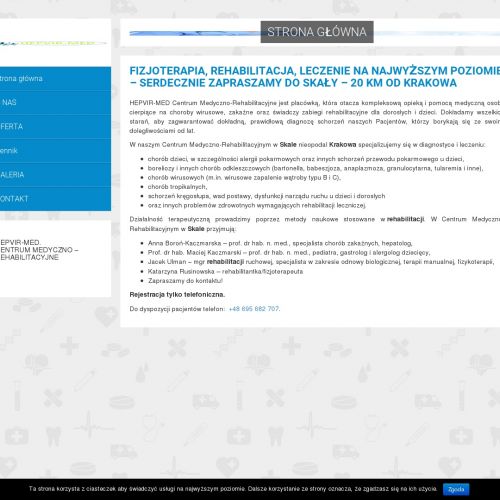 Kraków - rehabilitacja dzieci i młodzieży