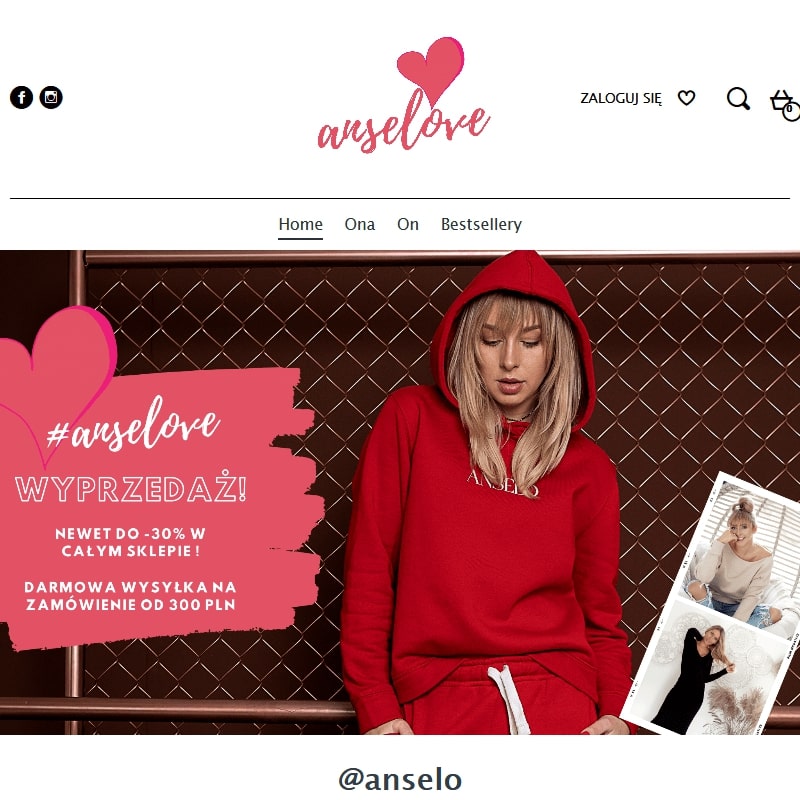 Sklep dla szczupłych i wysokich mężczyzn