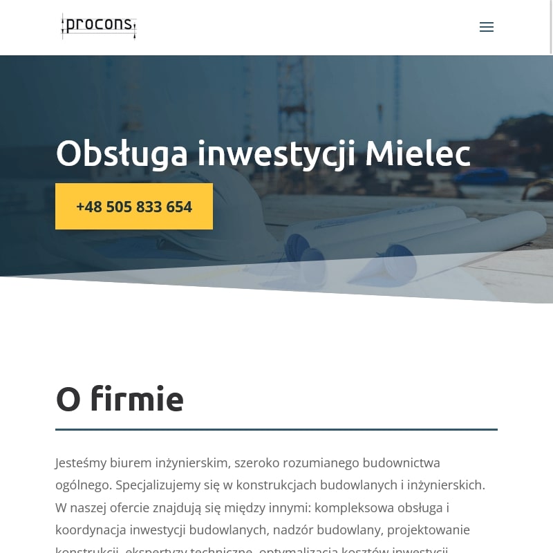 Mielec - płyty fundamentowe projektowanie