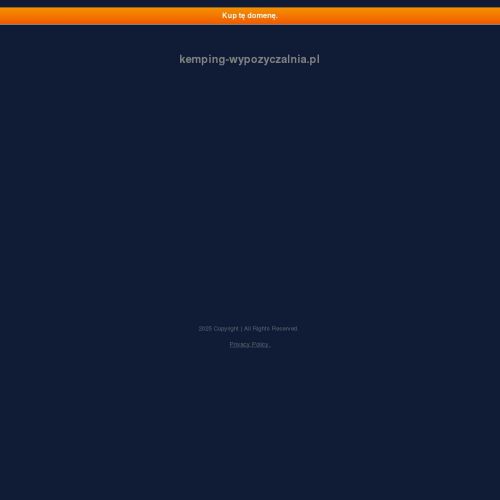 Wypożyczalnia przyczepa kempingowa