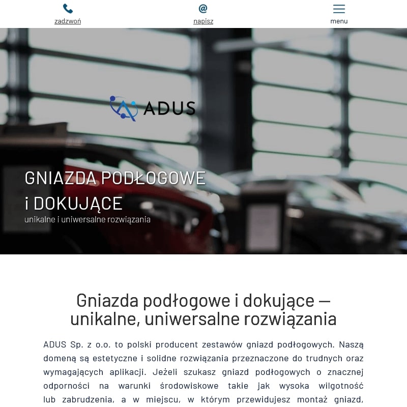 Puszka podłogowa hermetyczna