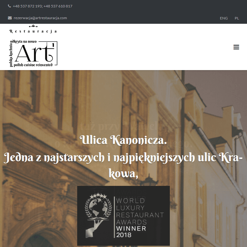 Restauracja z muzyką na żywo - Kraków
