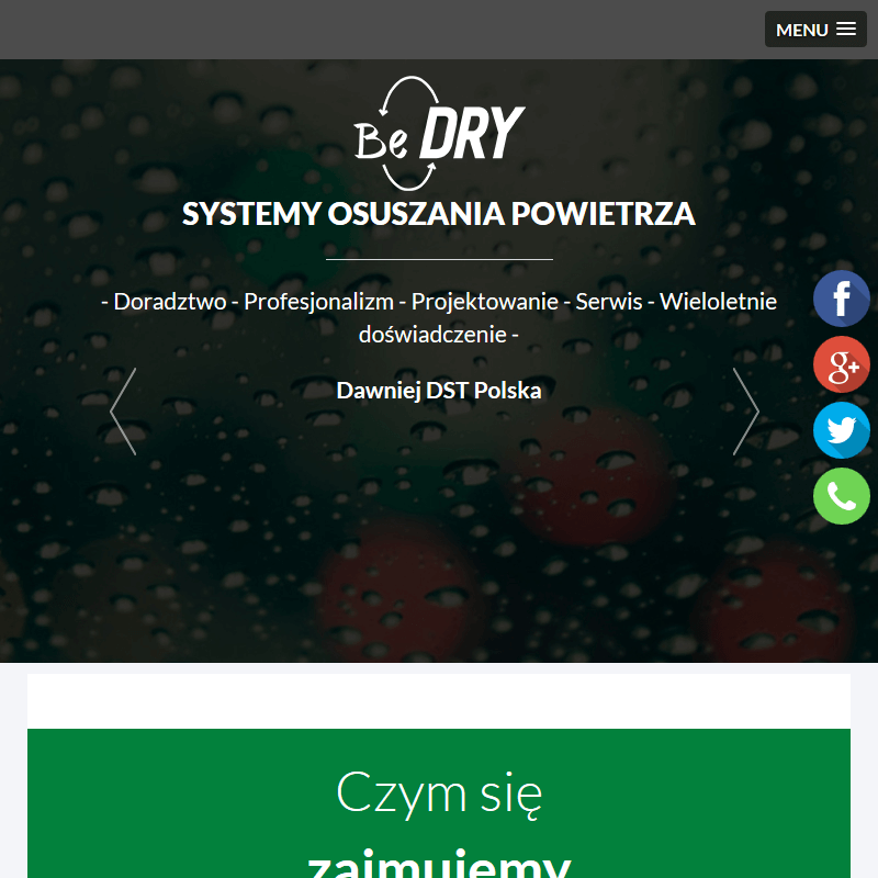 Adsorbcyjne osuszacze powietrza lawaco