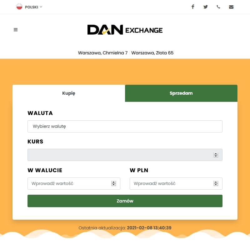 Warszawa - kantor śródmieście