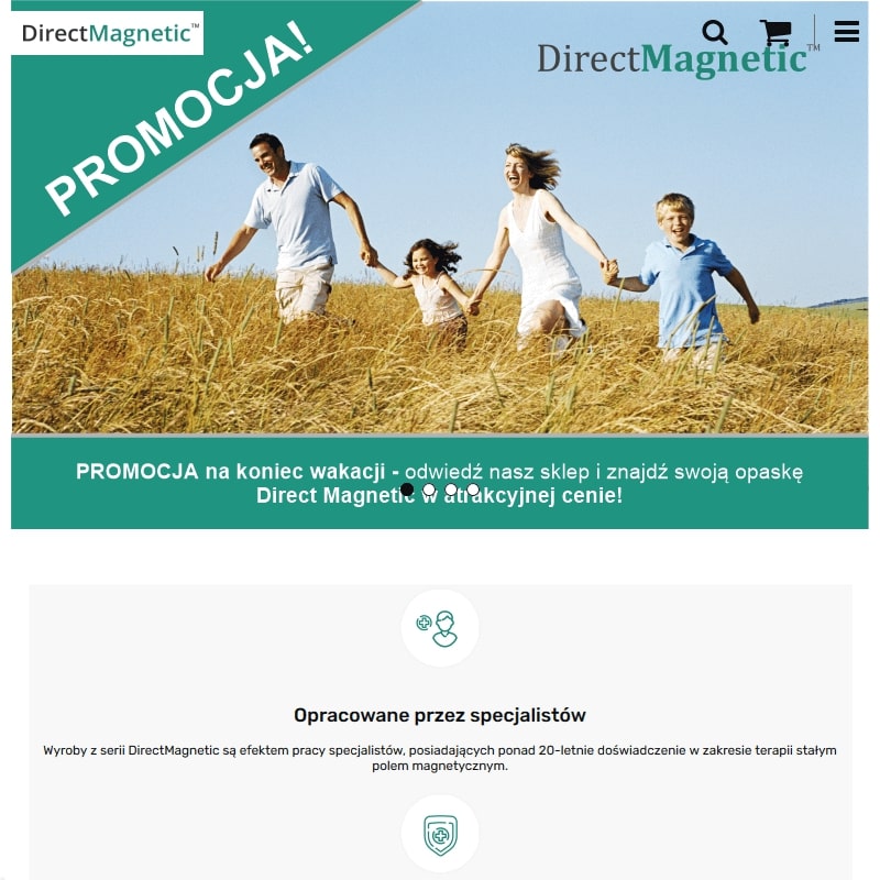 Opaska magnetyczna na nadgarstek