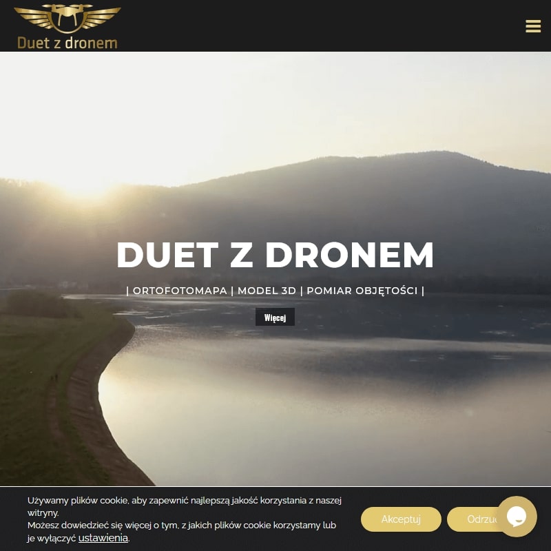 Profesjonalny dron z kamerą