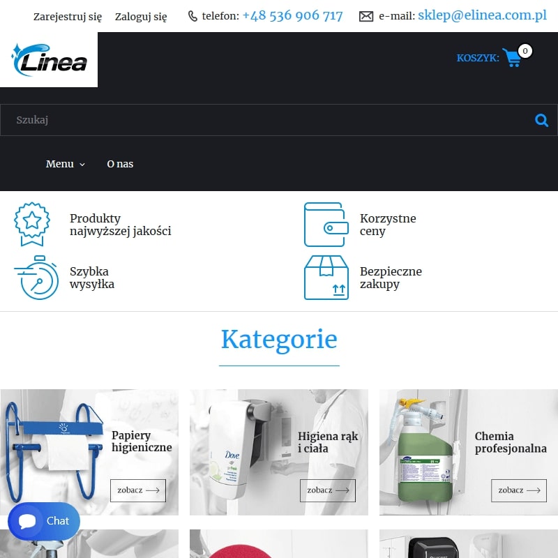 Wózek hotelowy do sprzątania