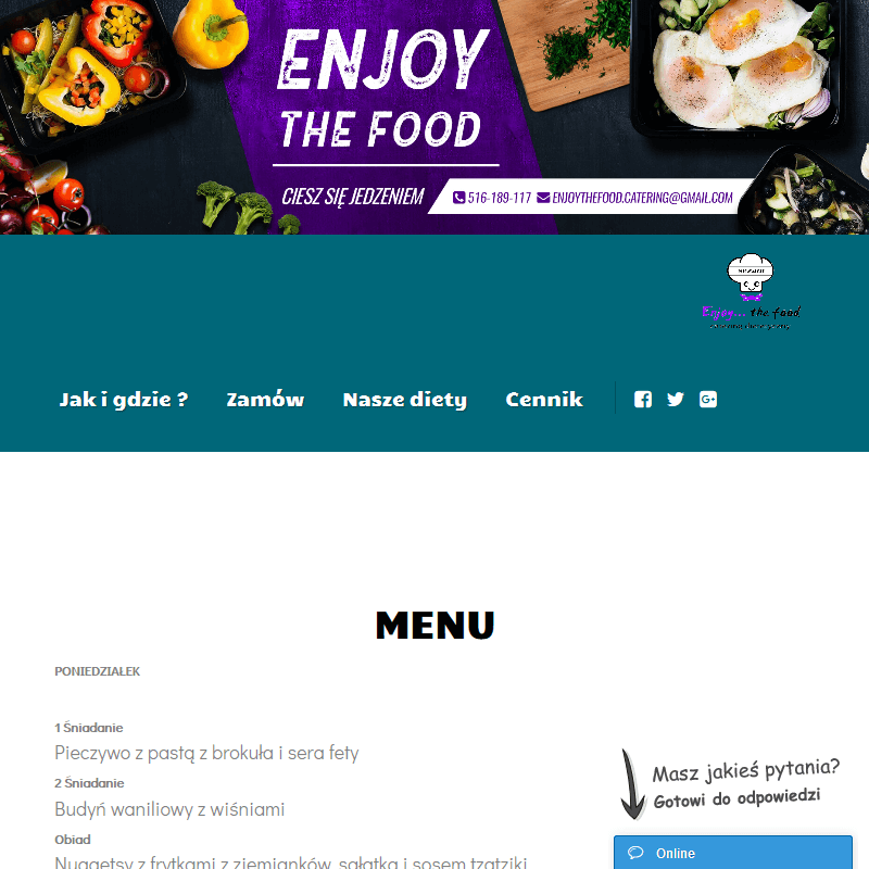 Catering do biura Poznań