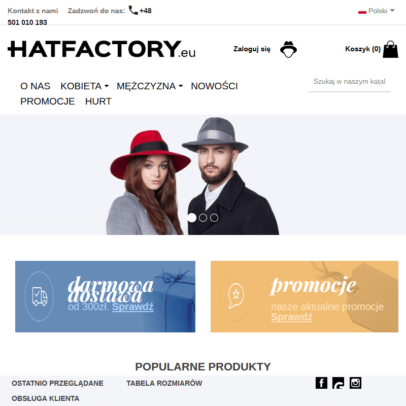 Kapelusz melonik w Warszawie