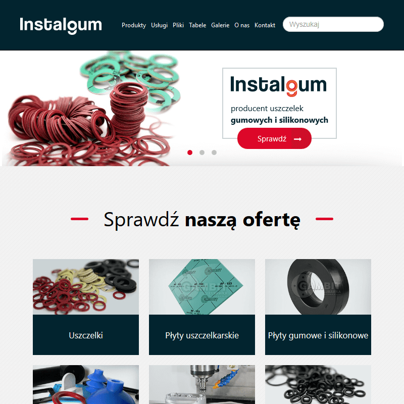 Uszczelki śrubników żeliwnych