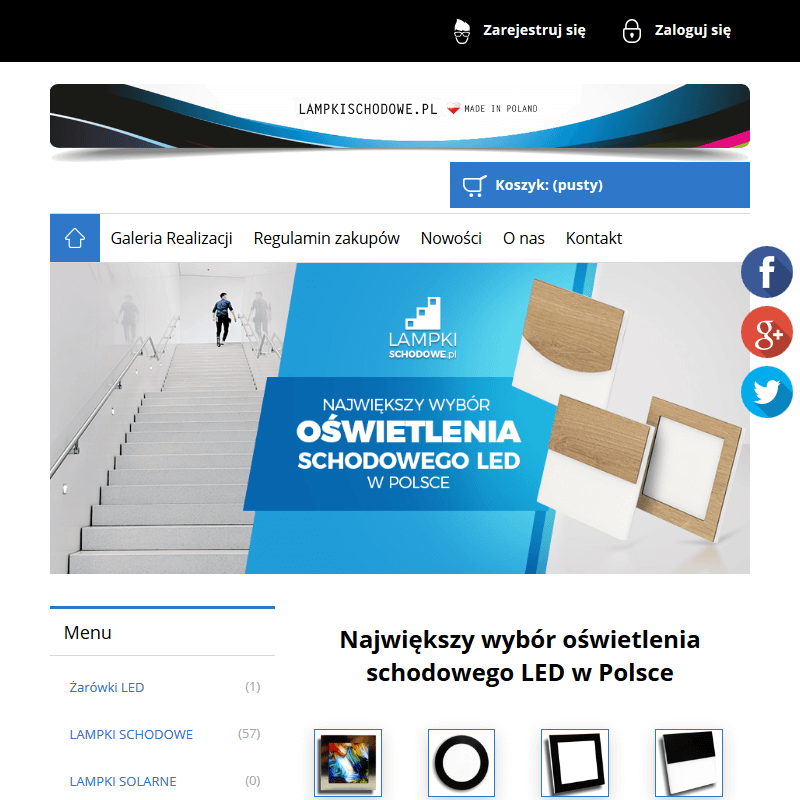 Oświetlenie schodów - Poznań