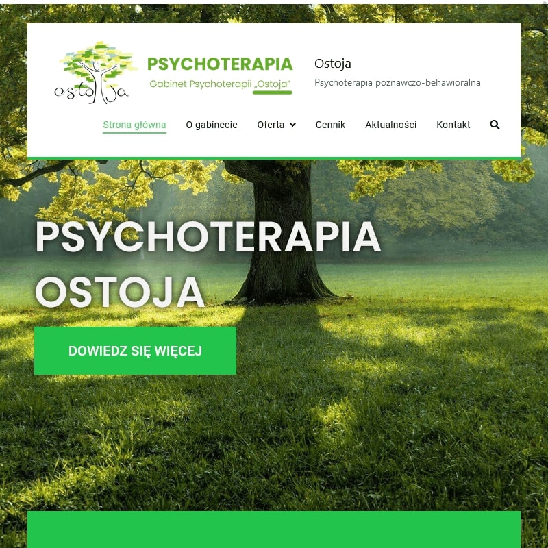Psychoterapeuta młodzieży - Warszawa