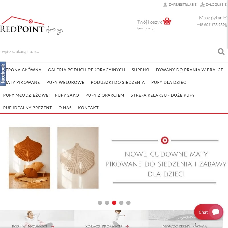 Poduchy do siedzenia dla dzieci