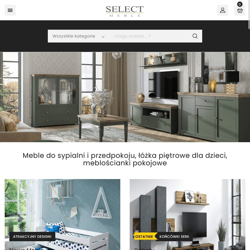 Łóżko domek dla chłopca