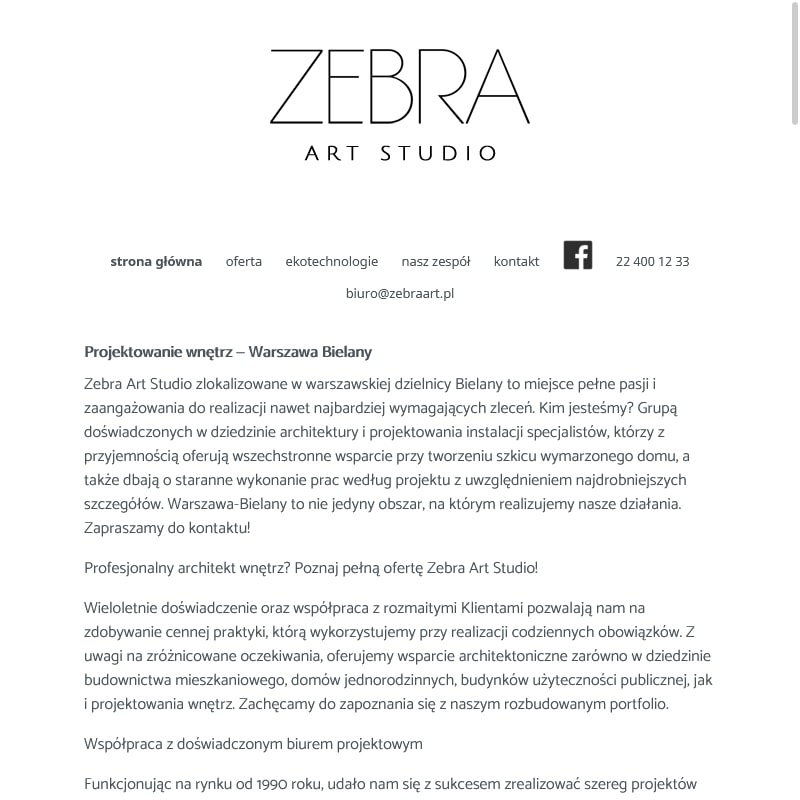 Biuro projektowe Ząbki