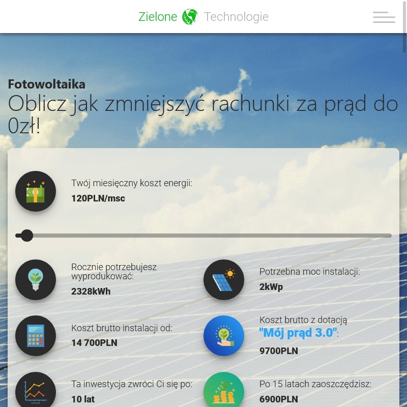 Fotowoltaika dotacje - Zielona Góra