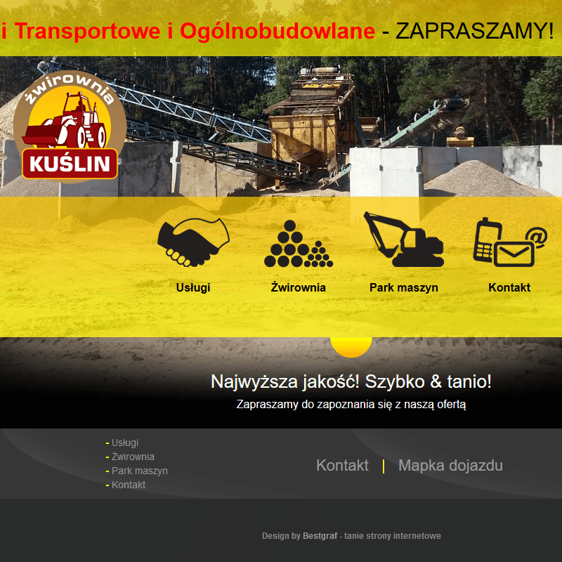 Sprzedaż piasku Opalenica